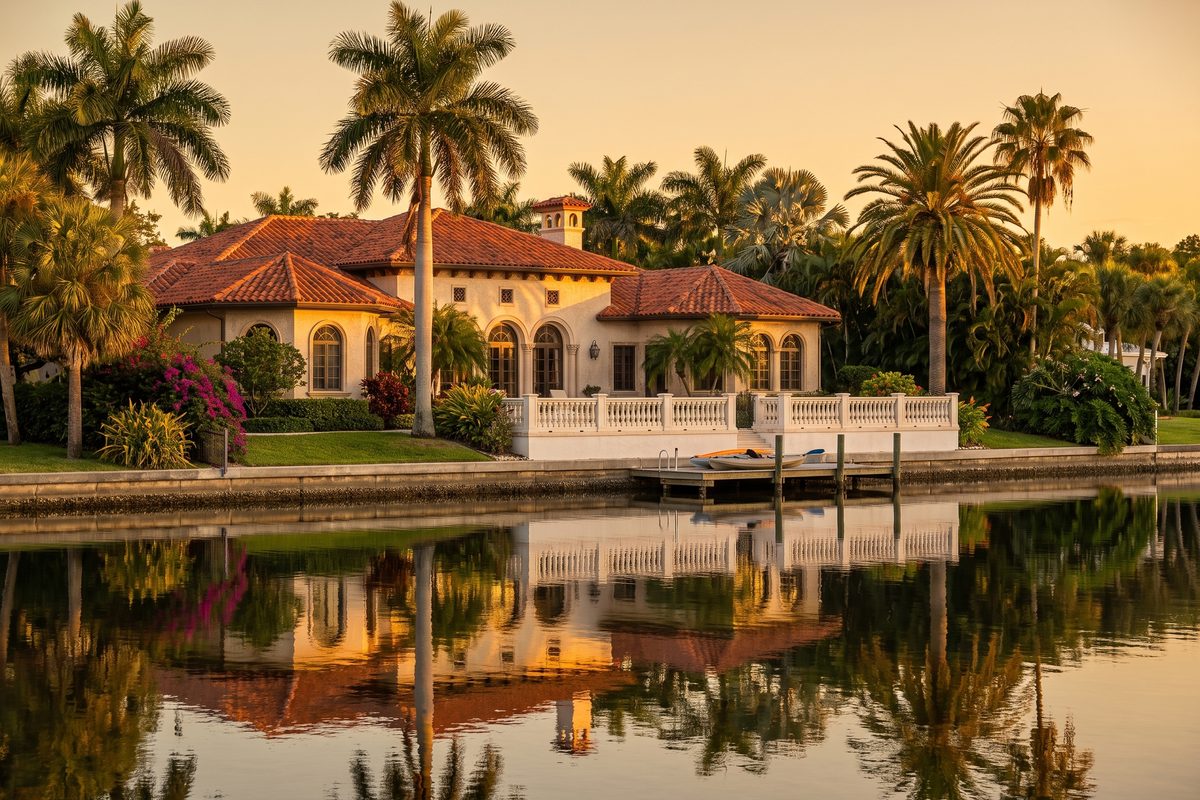 A Mediterranean revival home on the water on Snell Isle, St. Petersburg